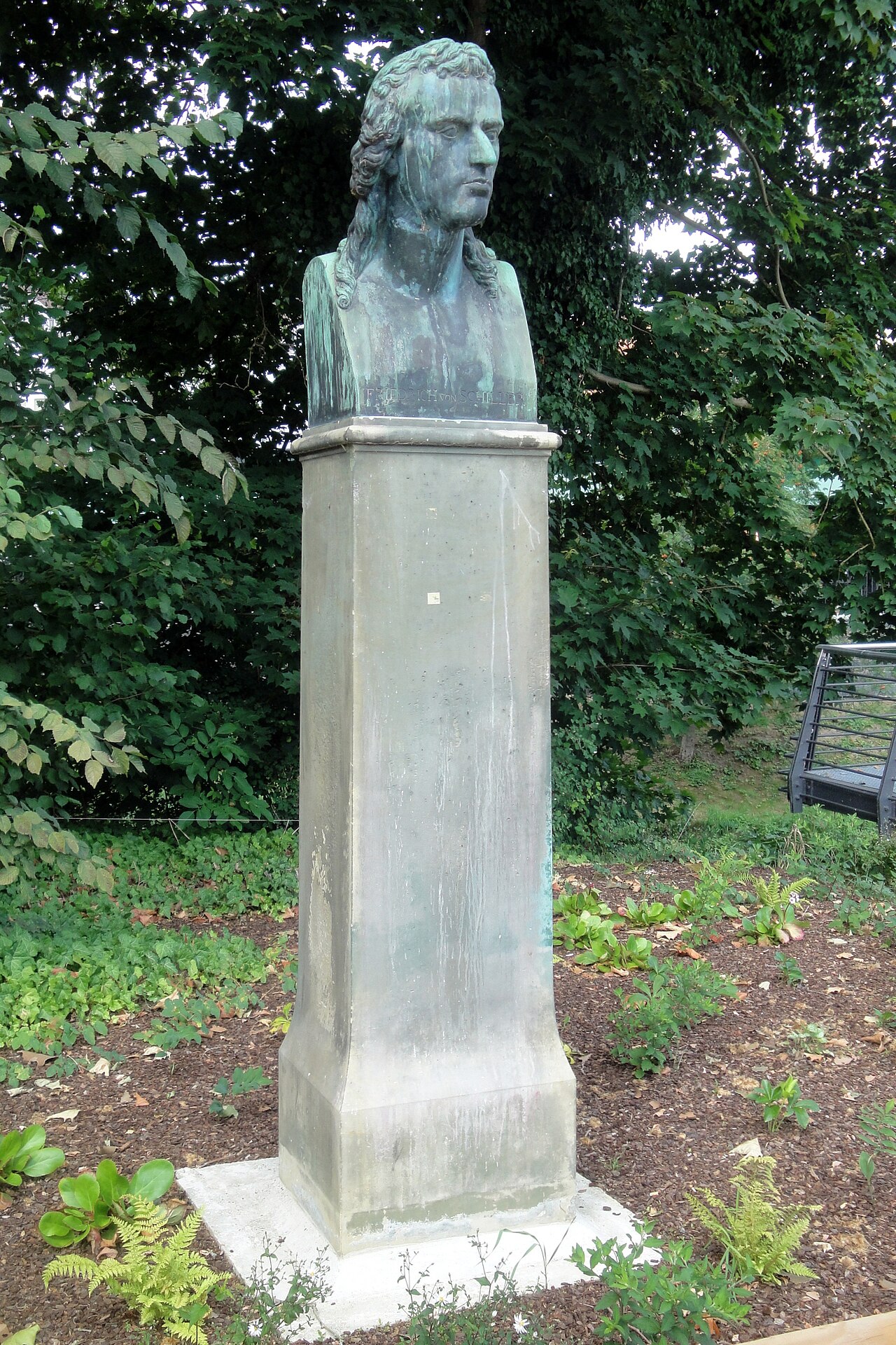 Schiller memorial by Johann Heinrich von Dannecker