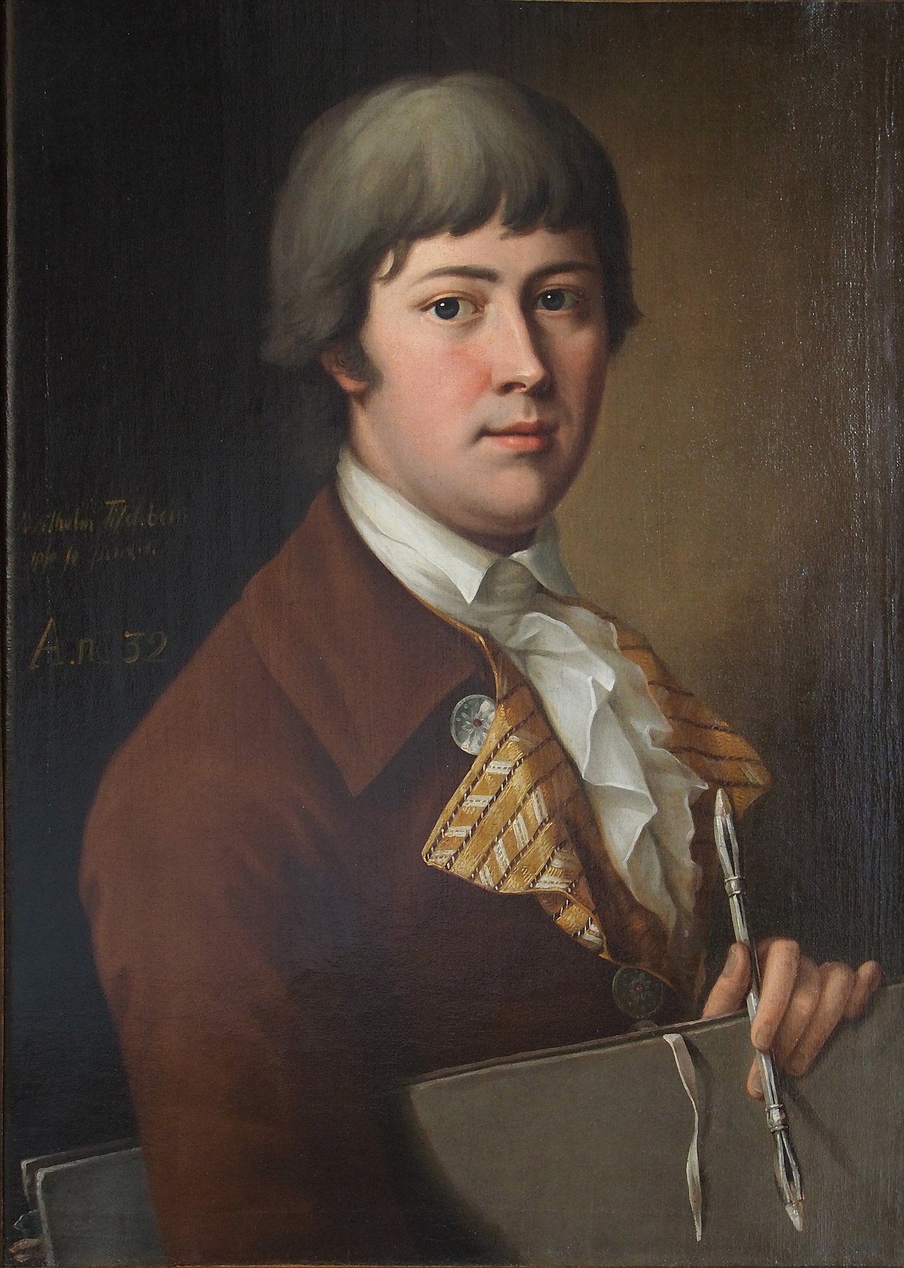Portrait of Johann Heinrich Wilhelm Tischbein