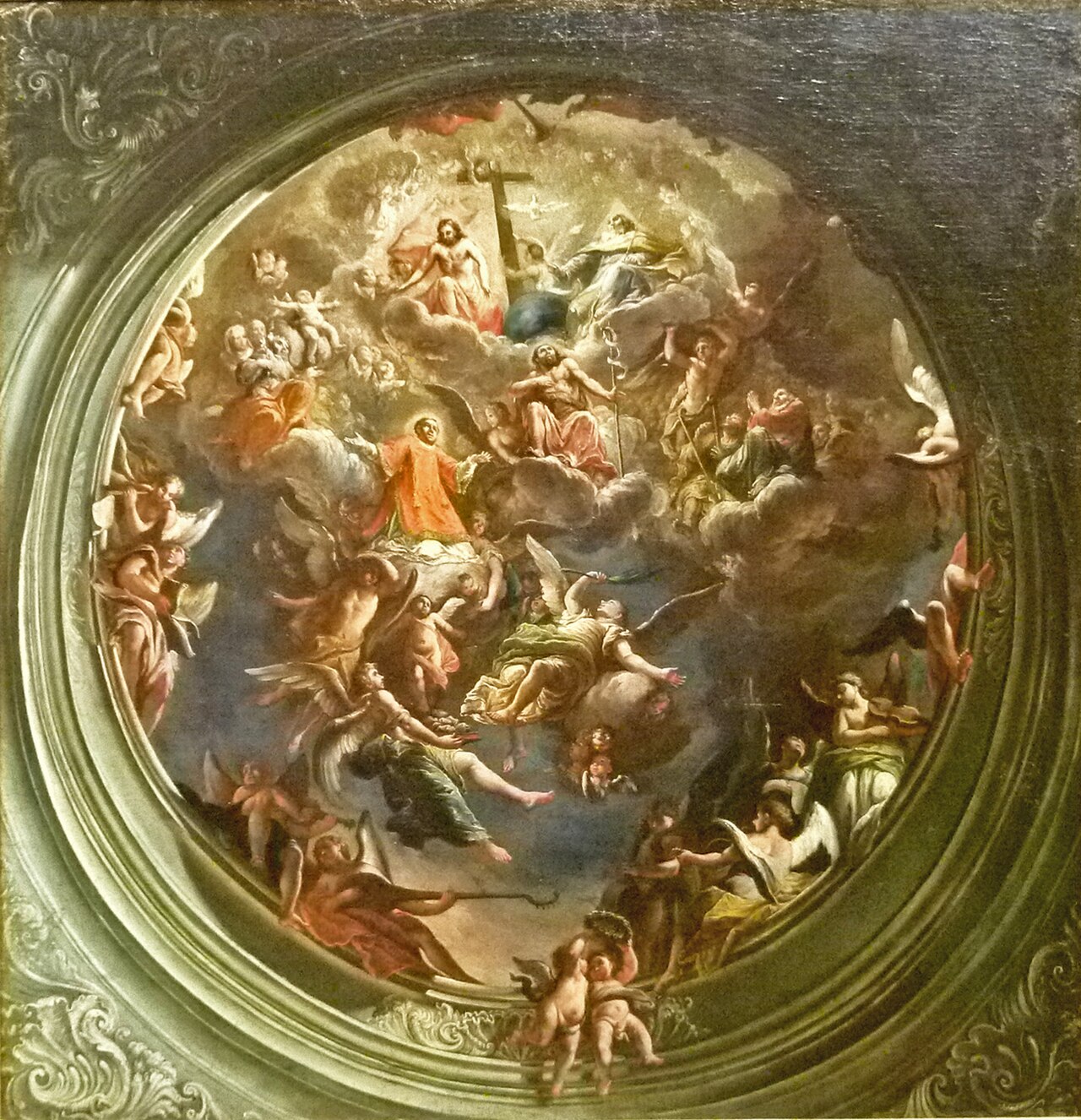 Glorification of St. Stephen by Johann Jakob Zeiller