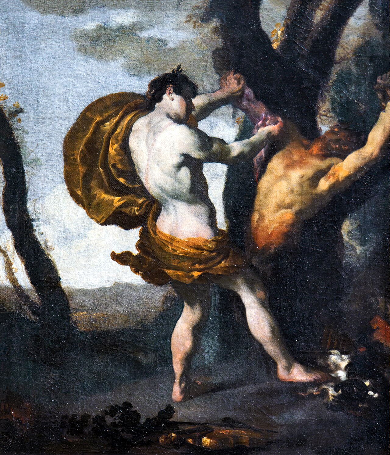 Apollo and Marsyas by Johann Liss