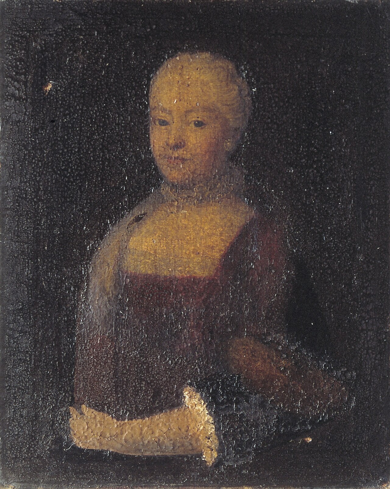 Catharina Blanken by Johann Ludwig Aberli