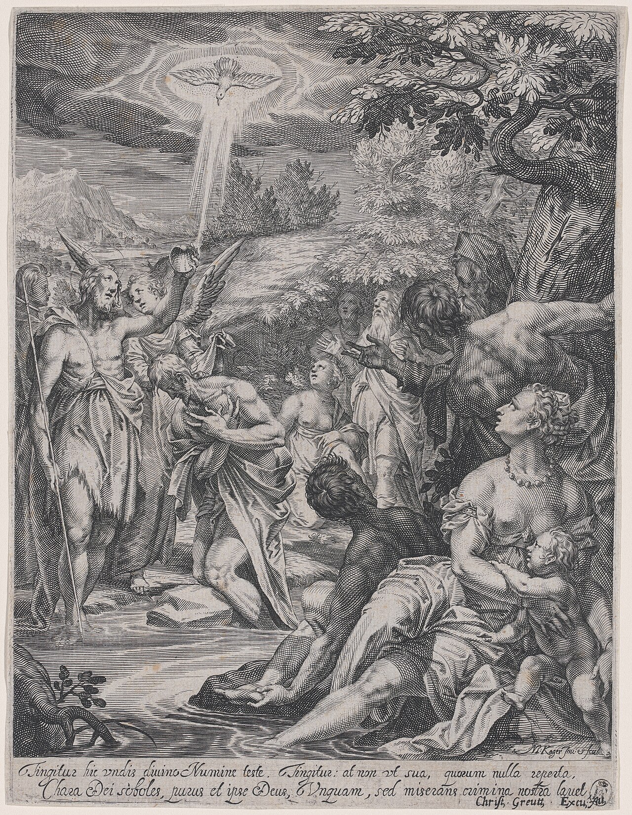 The Baptism of Christ by Johann Matthias Kager