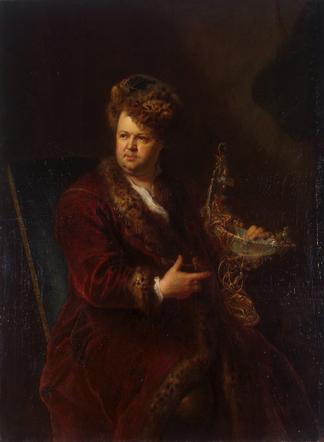 Portrait of Johann Melchior Dinglinger