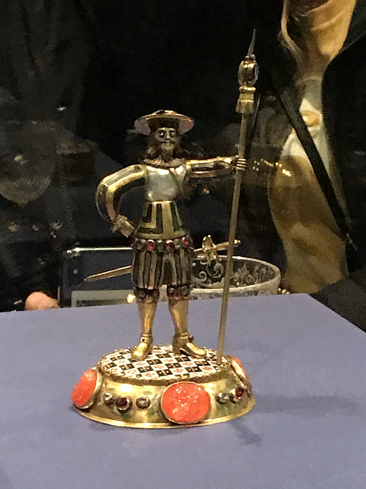 Statuette of a Halberdier by Johann Melchior Dinglinger
