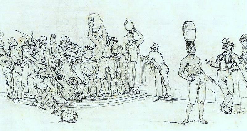 Os Aguadeiros by Johann Moritz Rugendas