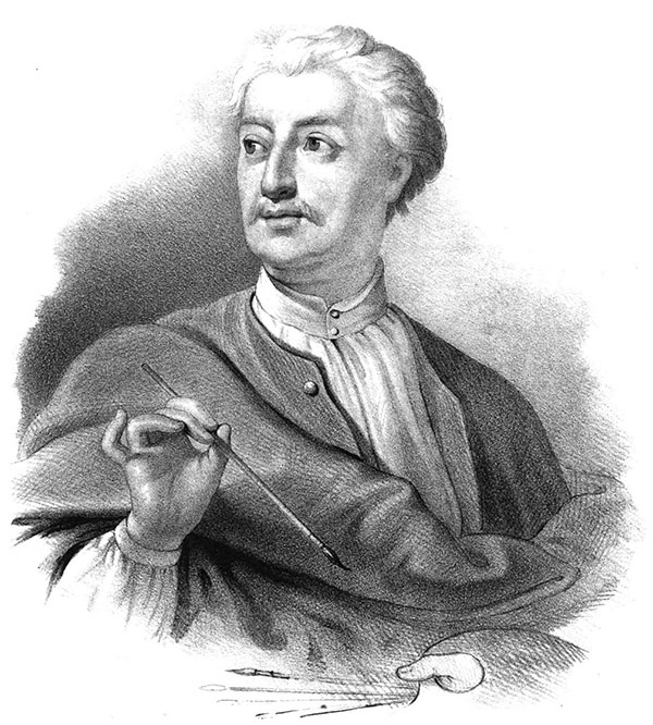 Portrait of Johann Philipp Lemke