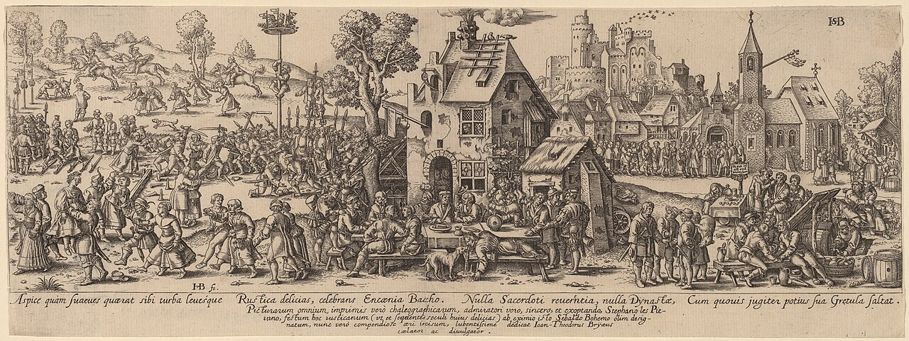 Country Fair by Johann Theodor de Bry