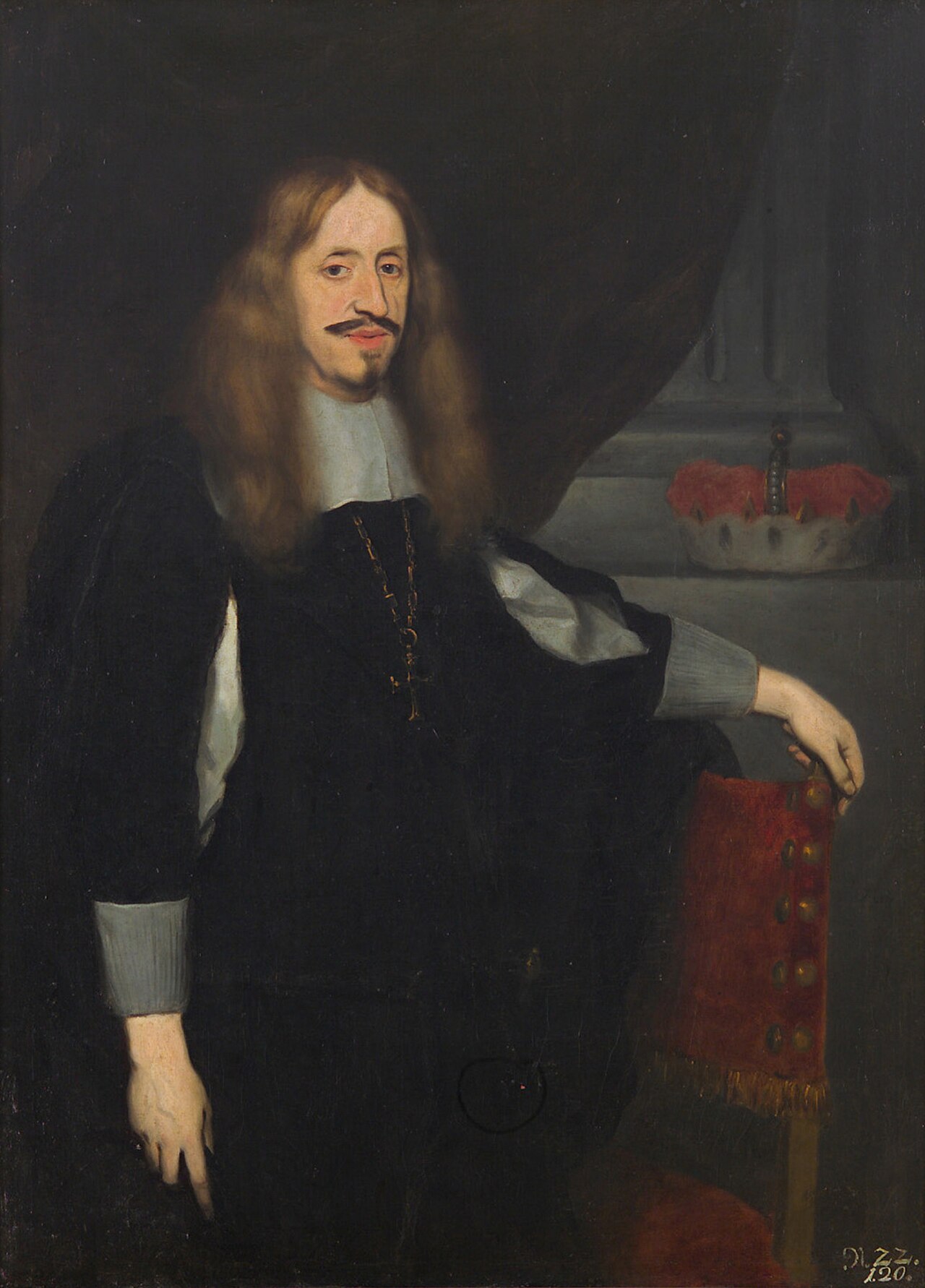 Portrait of archduke Leopold Wilhelm (1614-1662) by Johann Ulrich Mayr