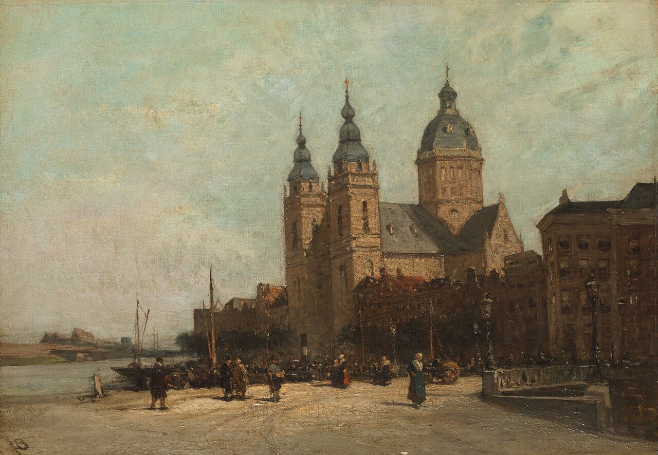 St. Nicholas Church by Johannes Bosboom