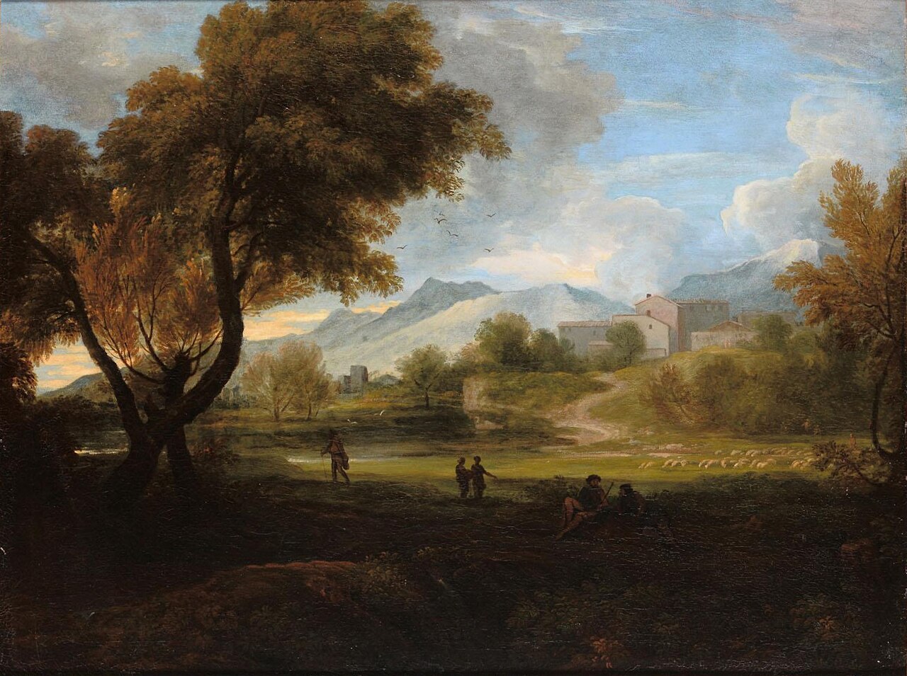 Landscape by Johannes Gottlieb Glauber