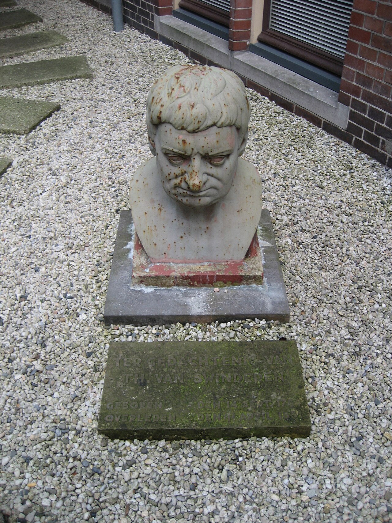 Prof. T.H. van Swinderen by Johannes Hinderikus Egenberger