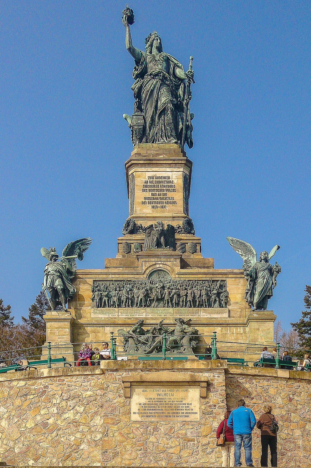 Niederwalddenkmal by Johannes Schilling
