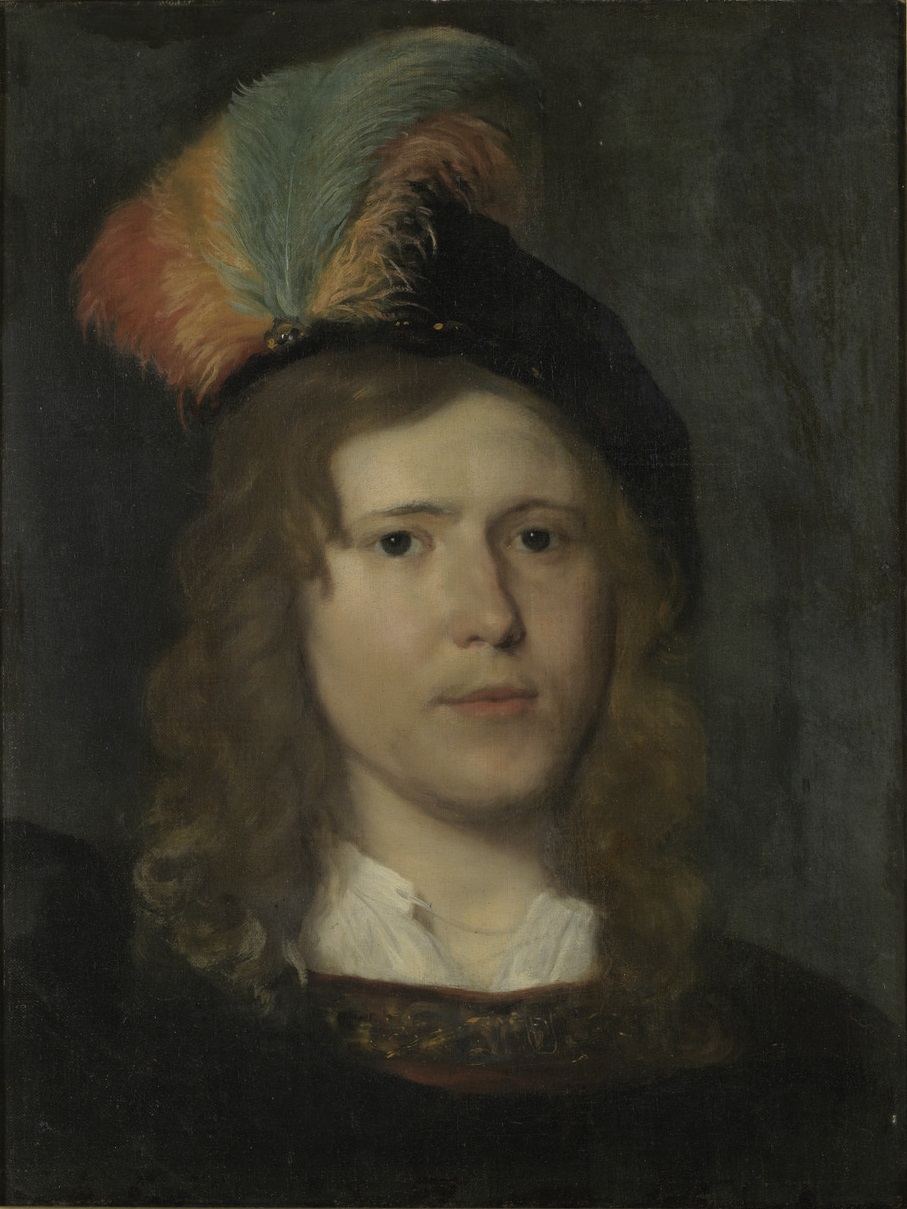 Portrait of an unknown man by Johannes Spilberg