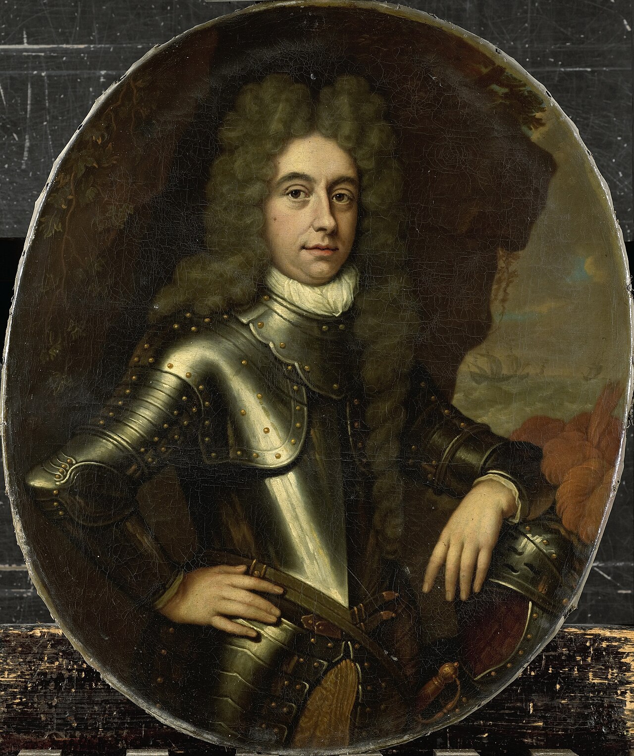 Portrait of Harmen Lijnslager, Secretary of the Admiralty of Amsterdam by Johannes van Haensbergen
