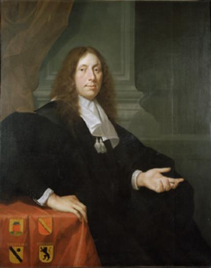 Portrait of Lambert van Velthuysen (1622-1685) by Johannes van Wijckersloot
