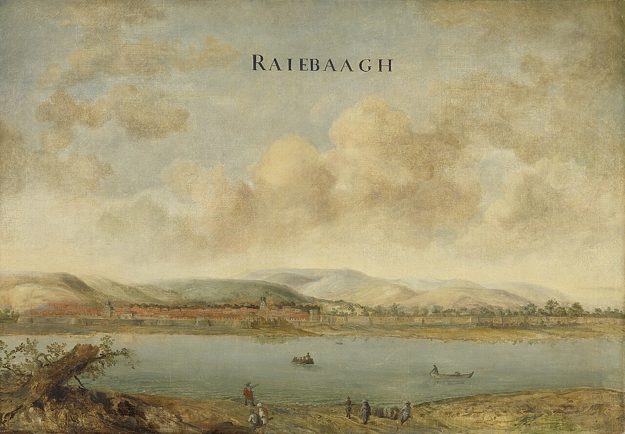 View of the City of Raiebaagh in Visiapoer, India by Johannes Vingboons