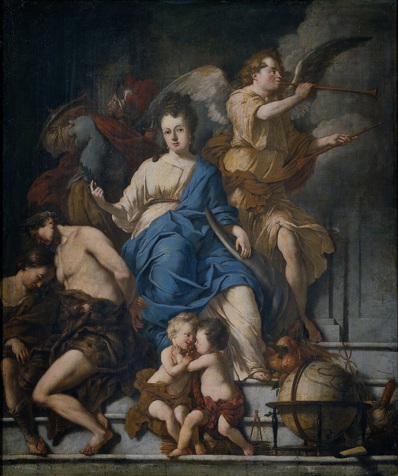 Allegory of the Treaty of Rijswijk, 1697 by Johannes Voorhout