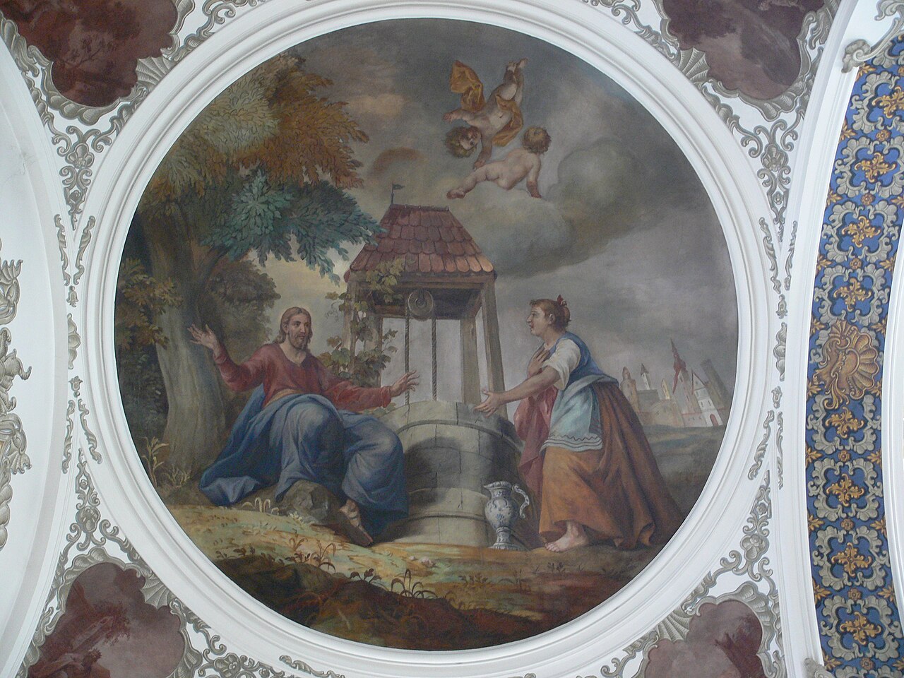 Christ and the Samaritan Woman by Johannes Zick
