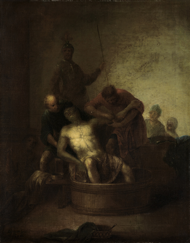The death of philosopher Seneca by Johannes Zick