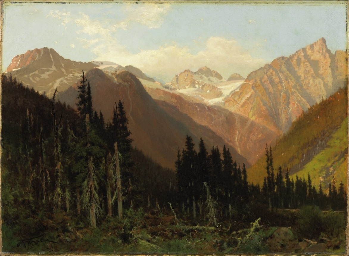 At the Rogers Pass, Summit of the Selkirk Range, B.C. by John Arthur Fraser
