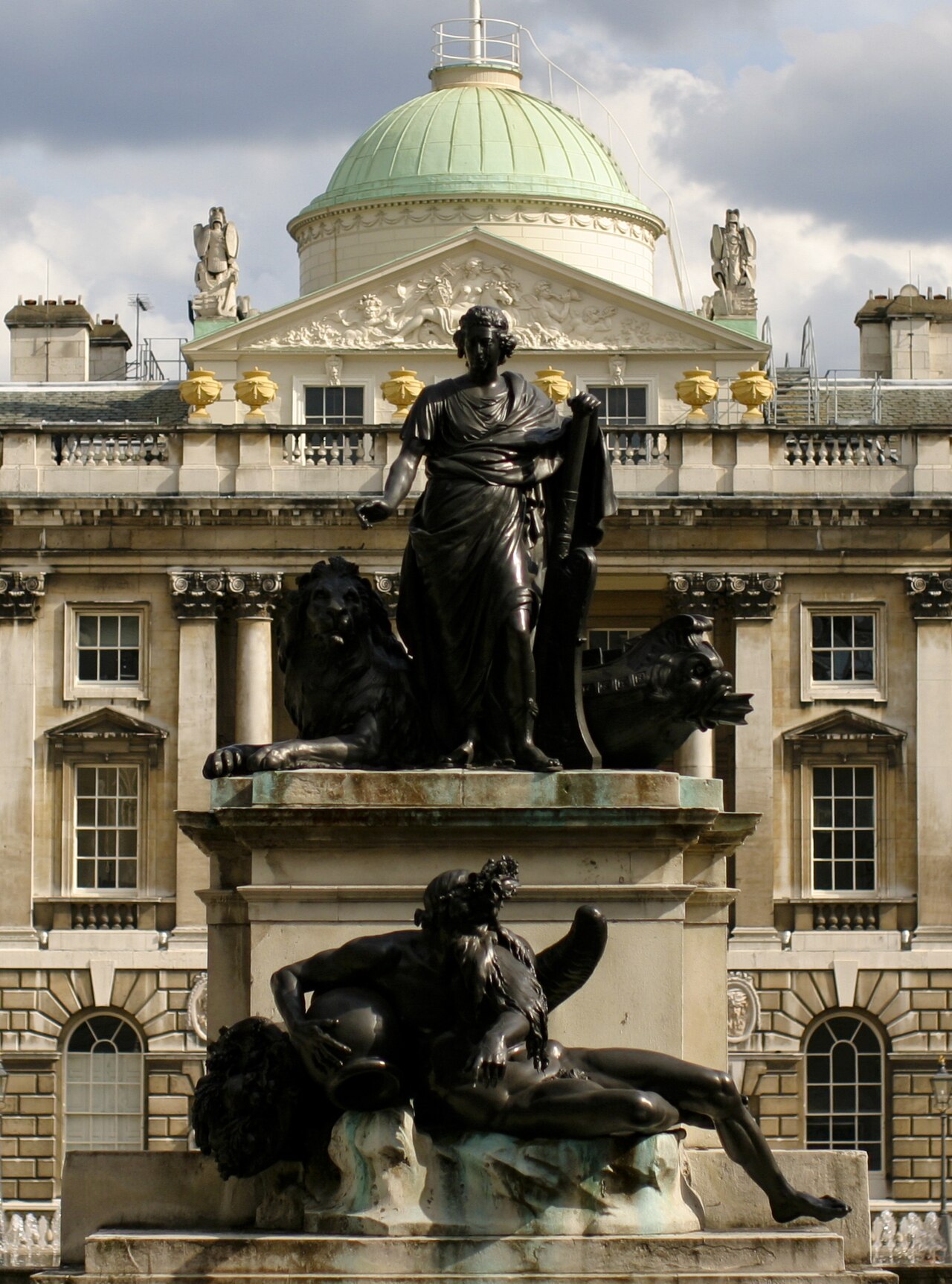 George III and the River Thames by John Bacon