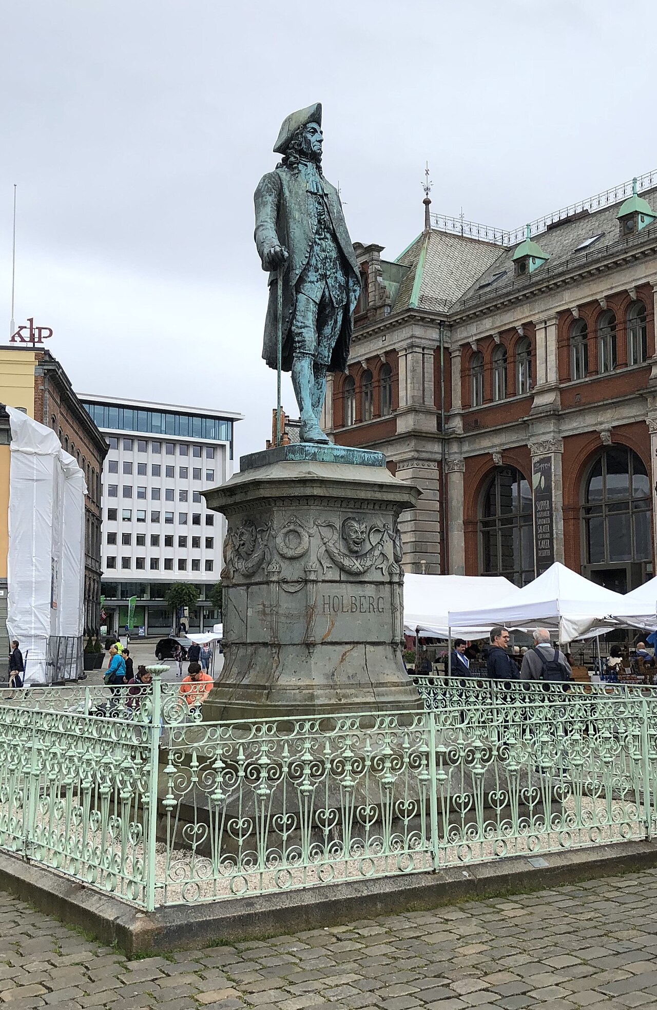 Ludvig Holberg by John Börjeson
