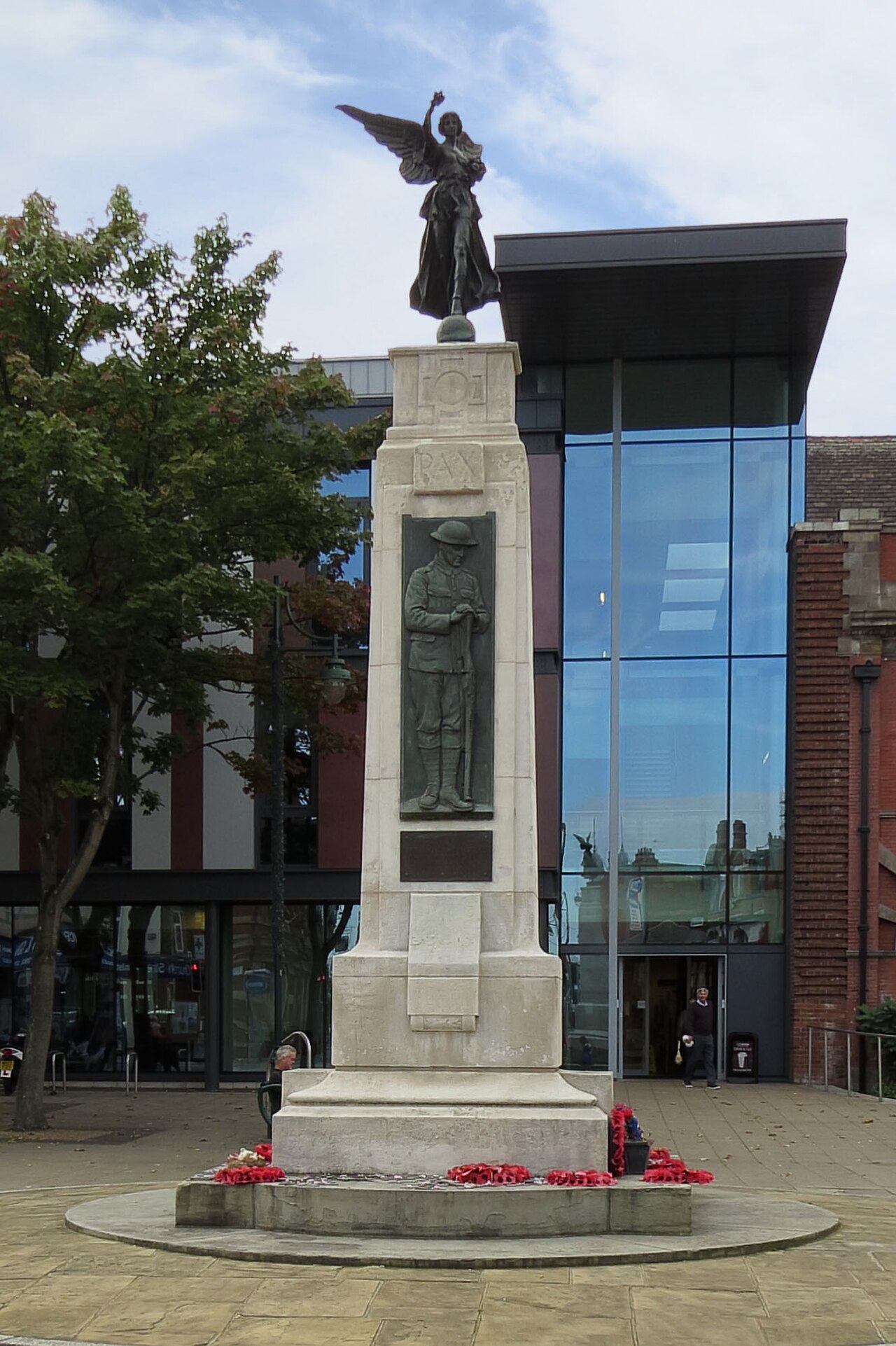 Eccles War Memorial by John Cassidy