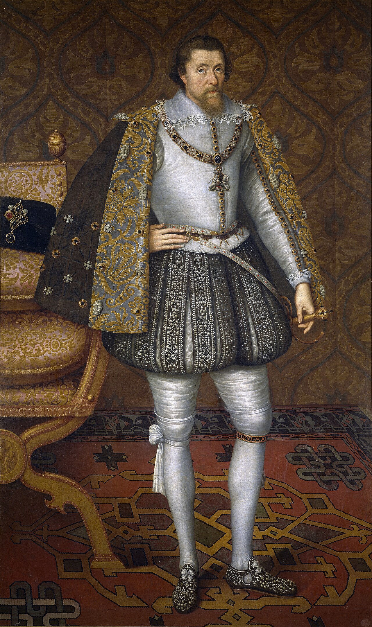 King James I of England by John de Critz
