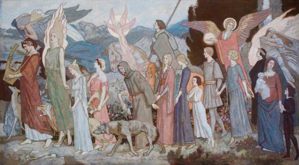 Masque of Love by John Duncan