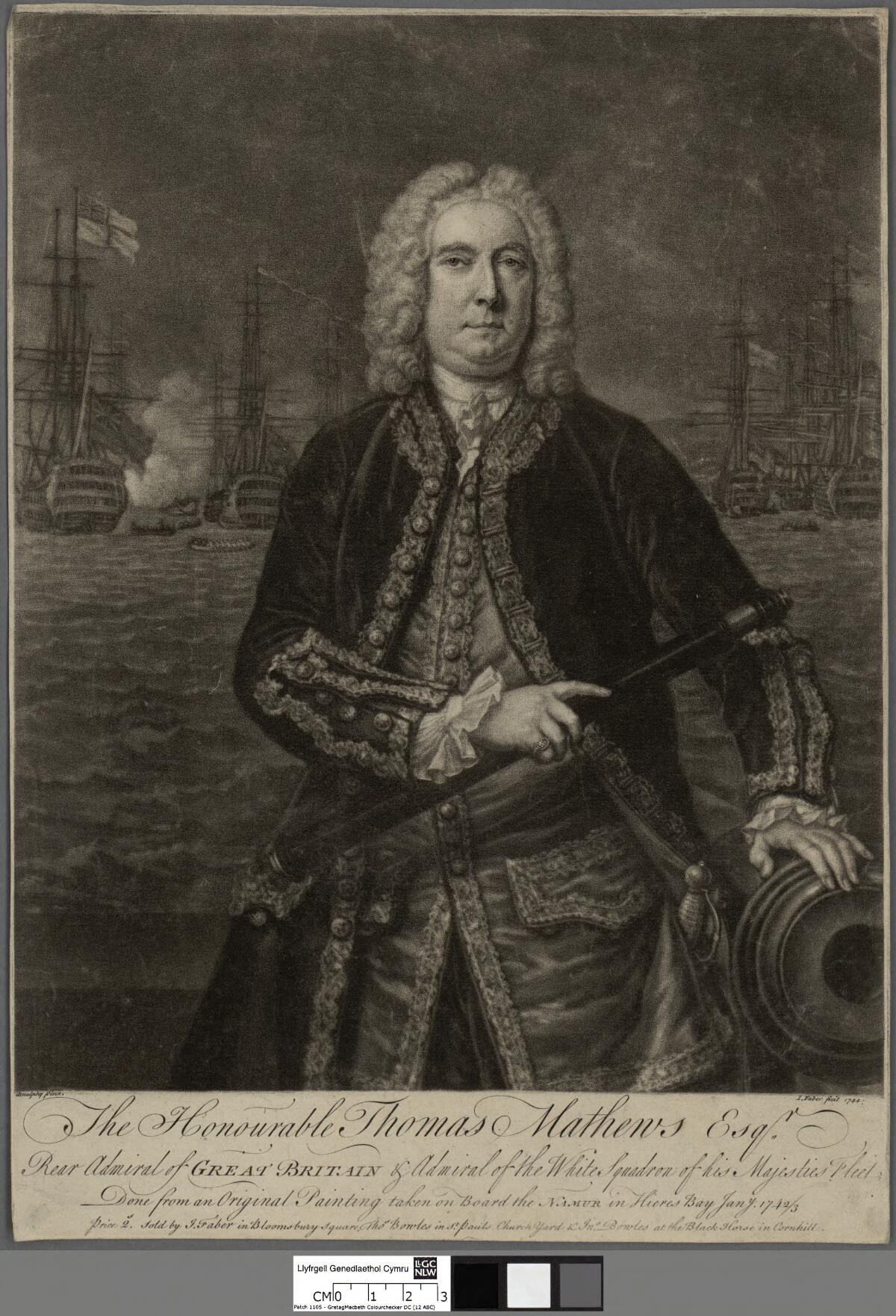 The Honourable Thomas Mathews Esqr by John Faber
