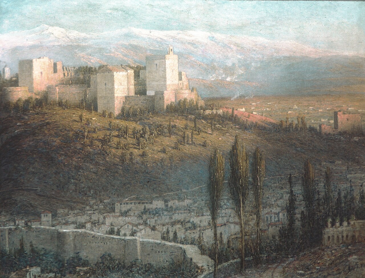 The Alhambra, Granada, Spain by John Ferguson Weir