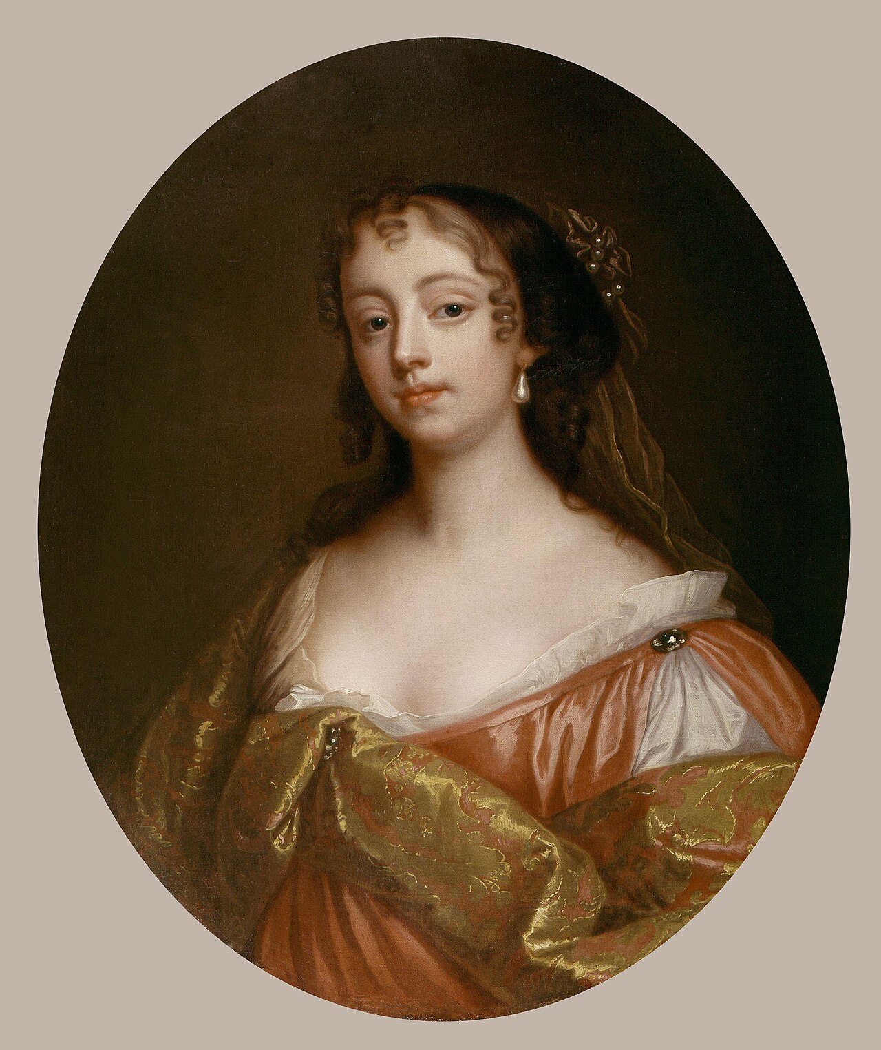 Elizabeth Hamilton, Countess de Gramont by John Giles Eccardt