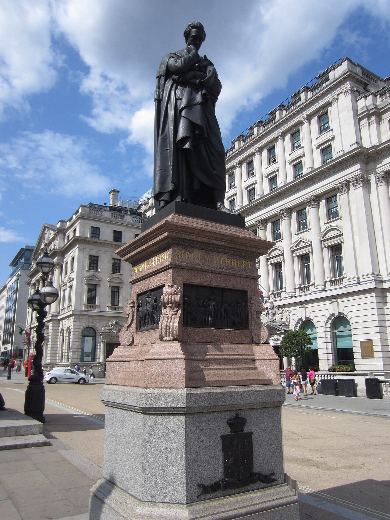 Statue of Sidney Herbert by John Henry Foley