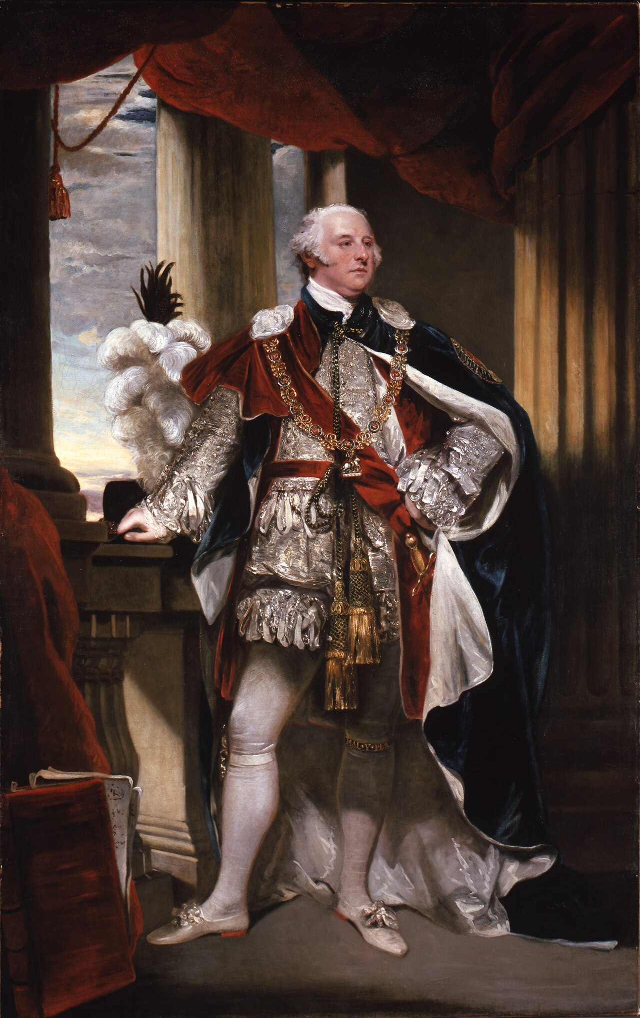 John Jeffreys Pratt, Second Earl and First Marquis Camden as Knight of the Order of the Garter by John Hoppner