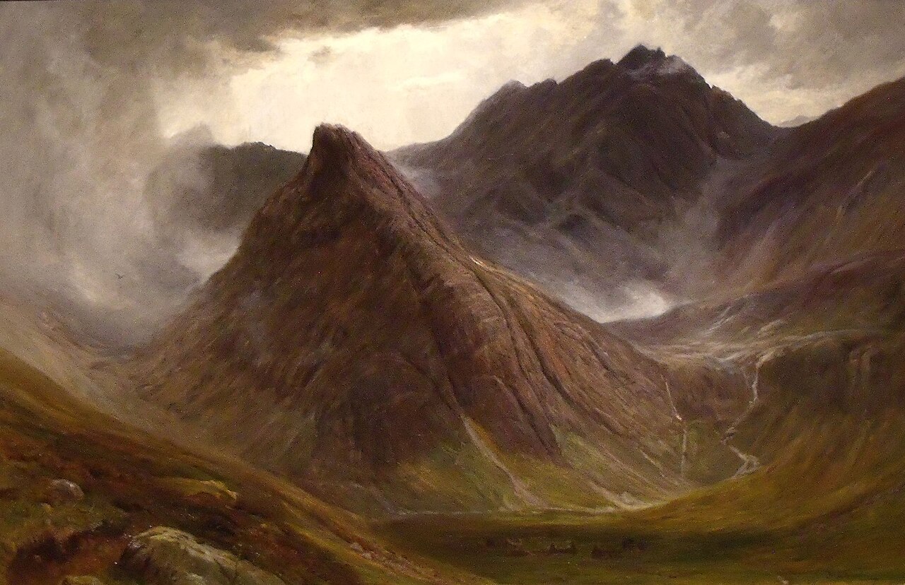 The valley of Slaughter, Skye by John MacWhirter