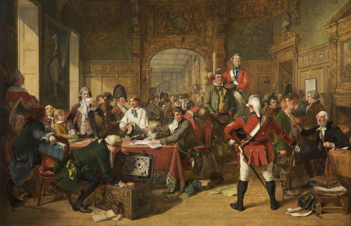 Drawing for the Militia by John Phillip