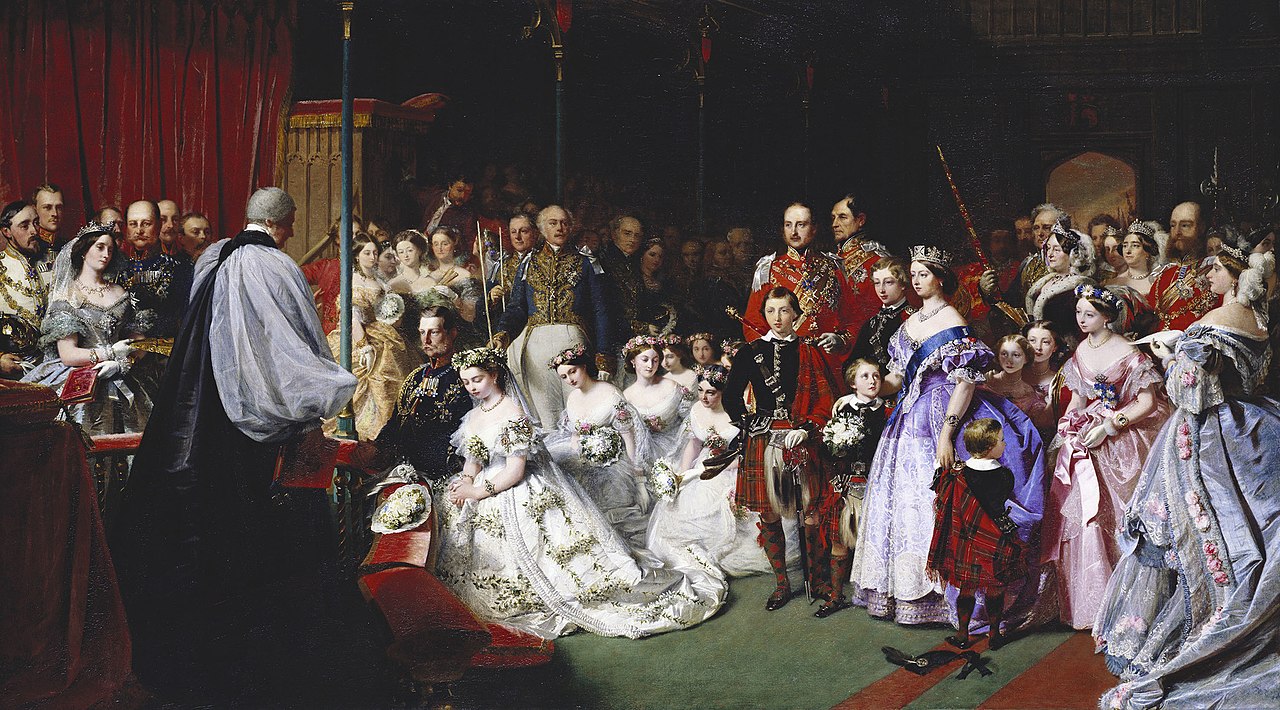 The Marriage of Victoria, Princess Royal, 25 January 1858 by John Phillip
