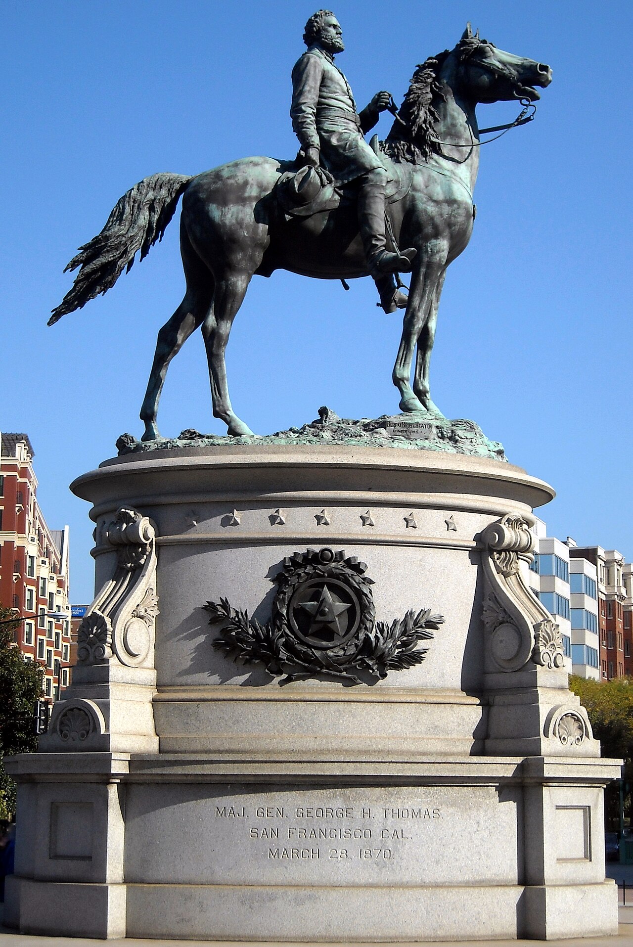 Major General George Henry Thomas by John Quincy Adams Ward