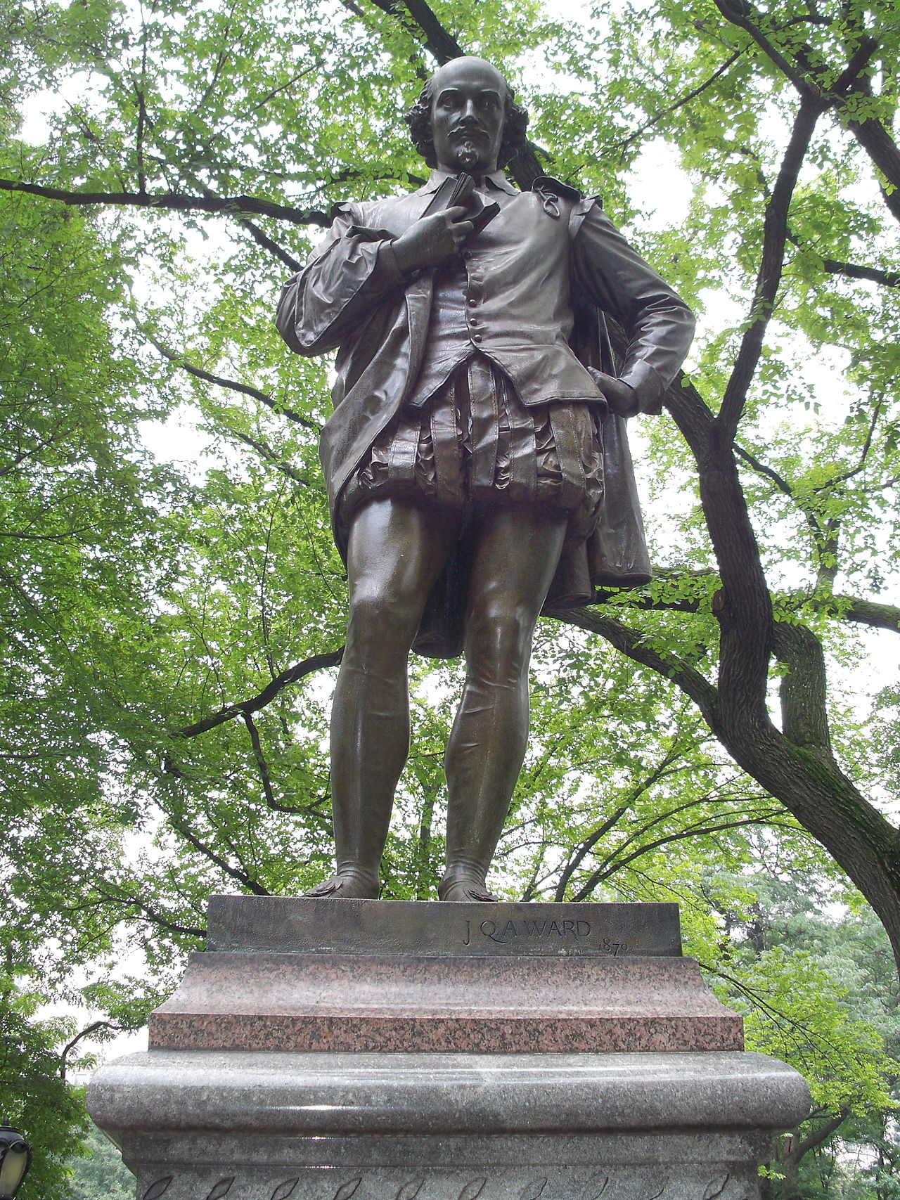 William Shakespeare by John Quincy Adams Ward