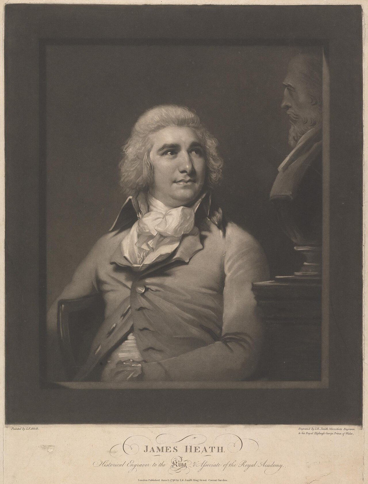 Portrait, James Heath by John Raphael Smith