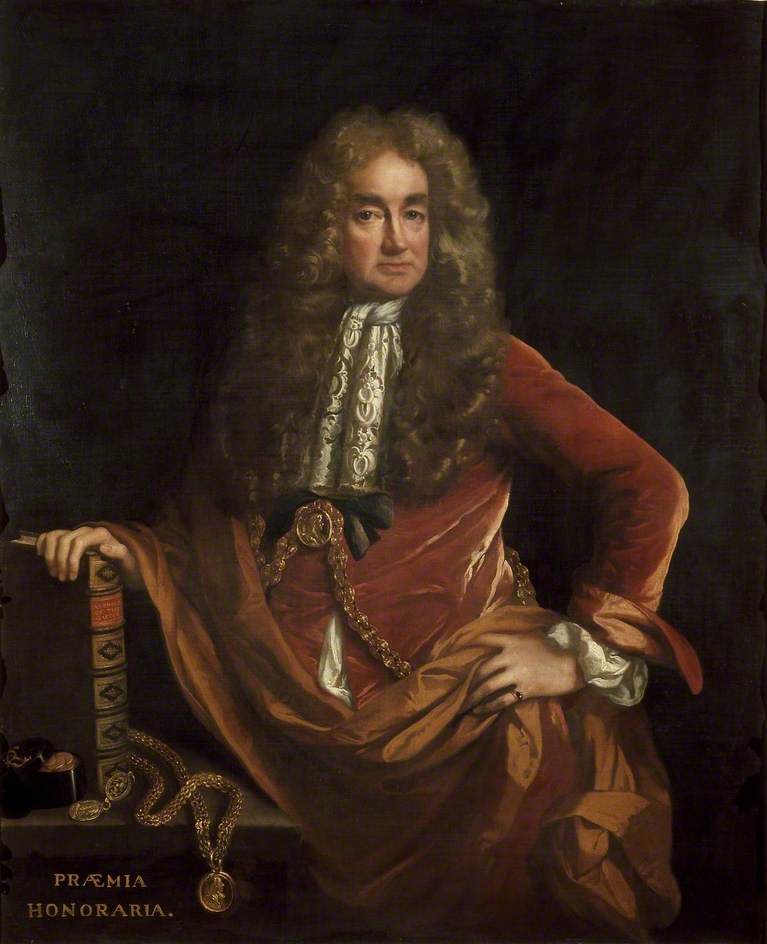 Elias Ashmole by John Riley
