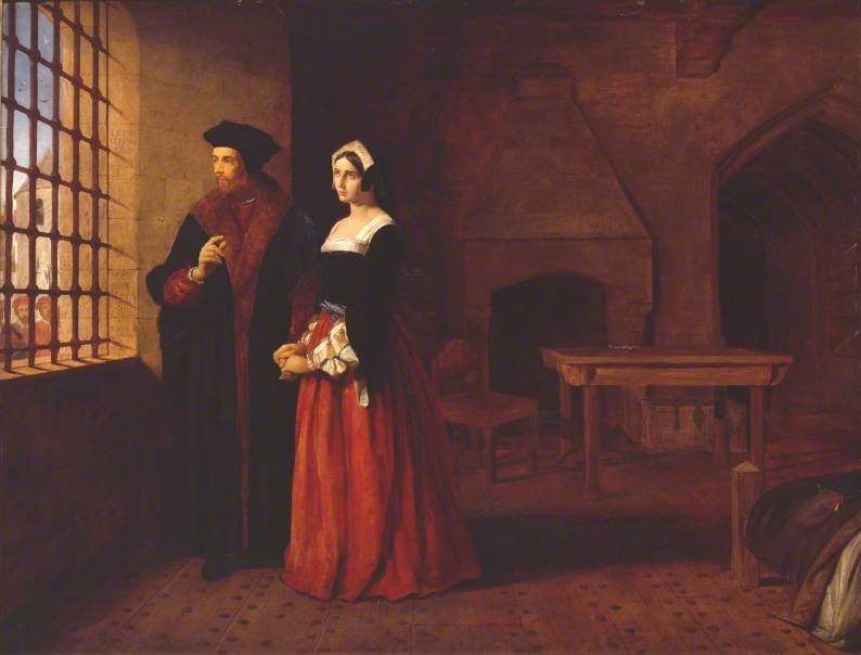 Sir Thomas More and his Daughter by John Rogers Herbert