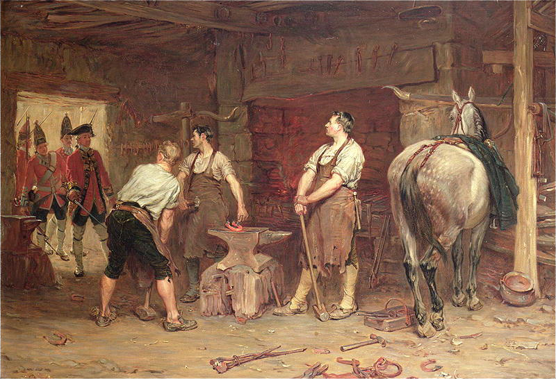 After Culloden, Rebel Hunting by John Seymour Lucas