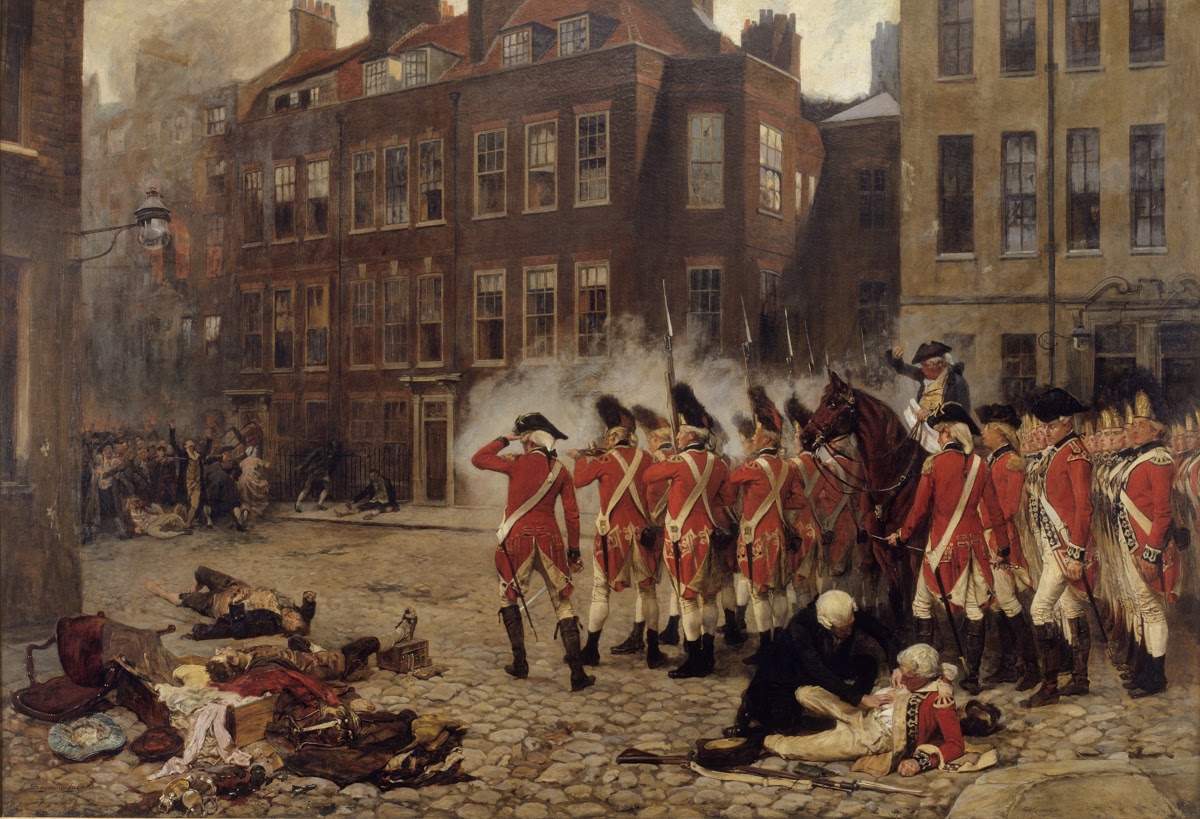 The Gordon Riots, 1780 by John Seymour Lucas
