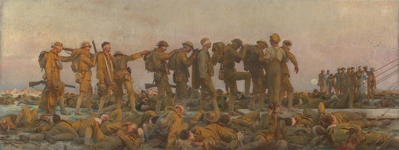 Gassed by John Singer Sargent