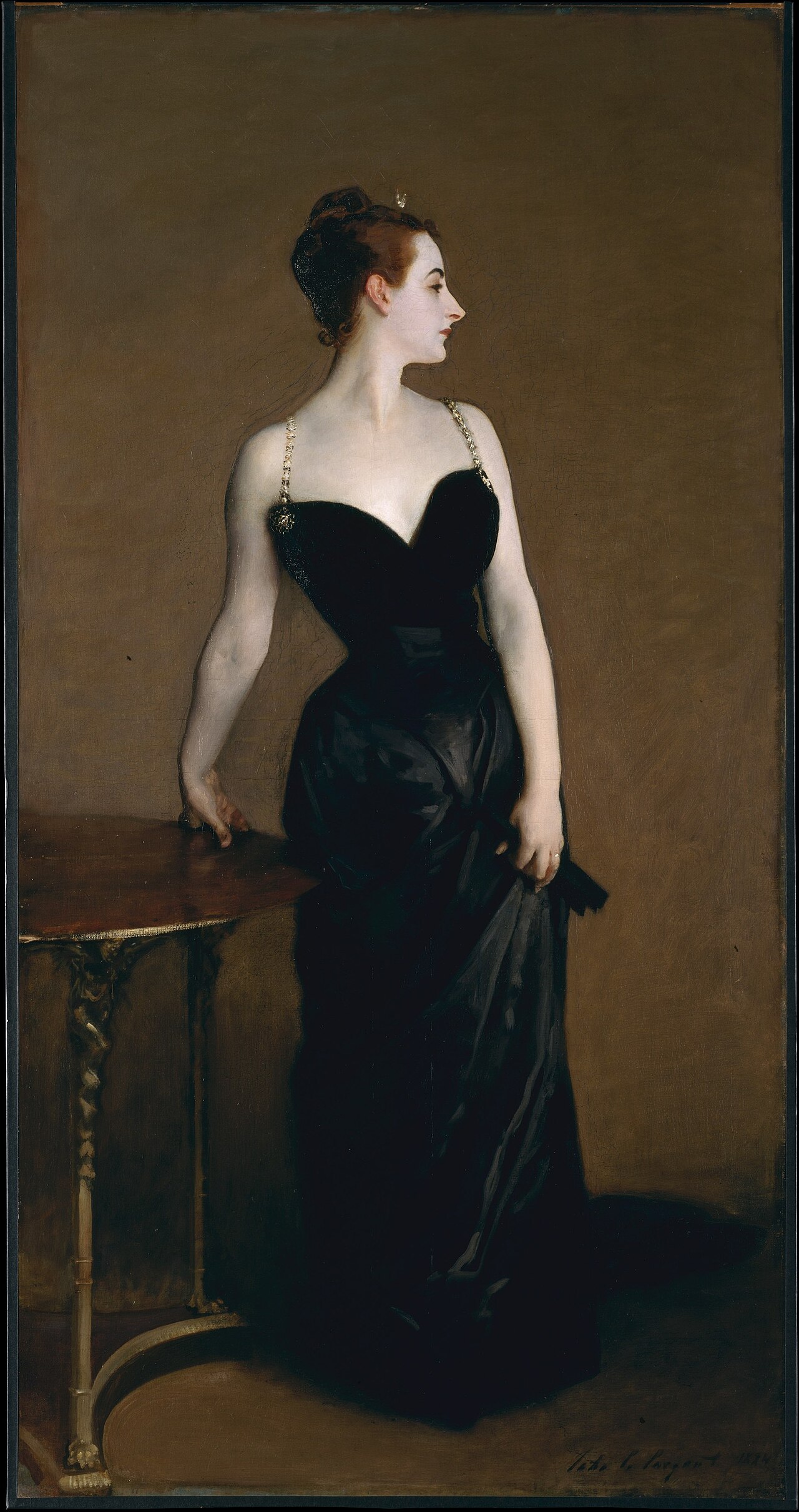 Madame X (Virginie Amélie Avegno Gautreau) by John Singer Sargent