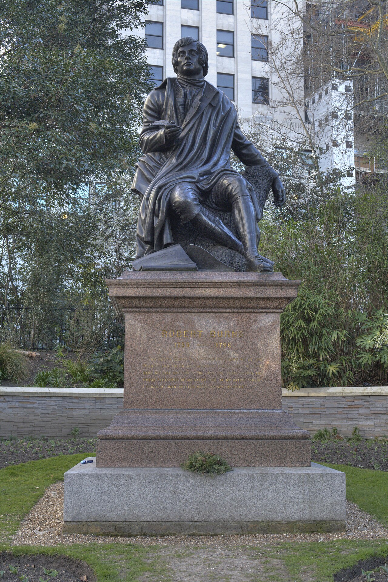 Robert Burns by John Steell