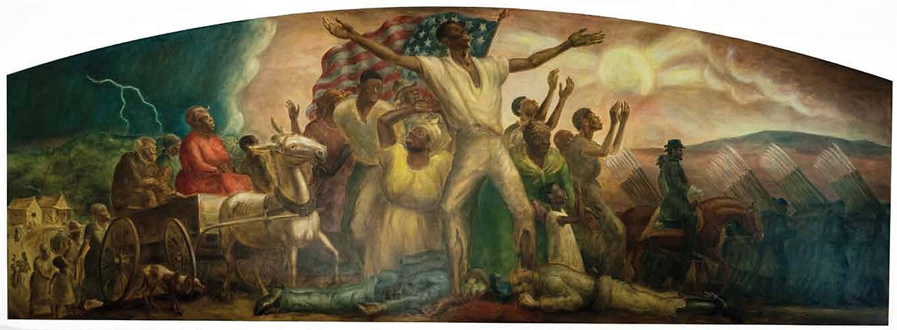 Freeing of the Slaves by John Steuart Curry