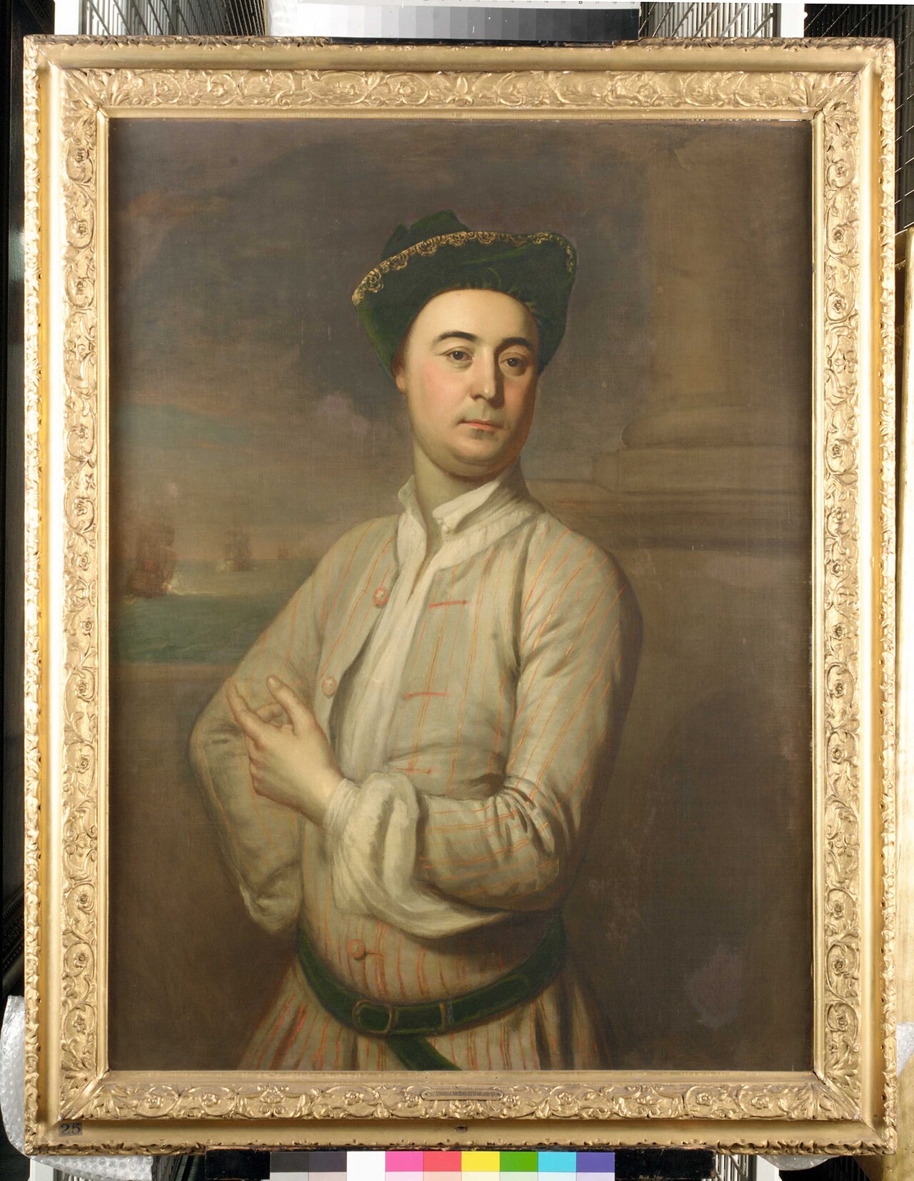 Admiral Sir Robert Harland, circa 1715-1784 by John Theodore Heins