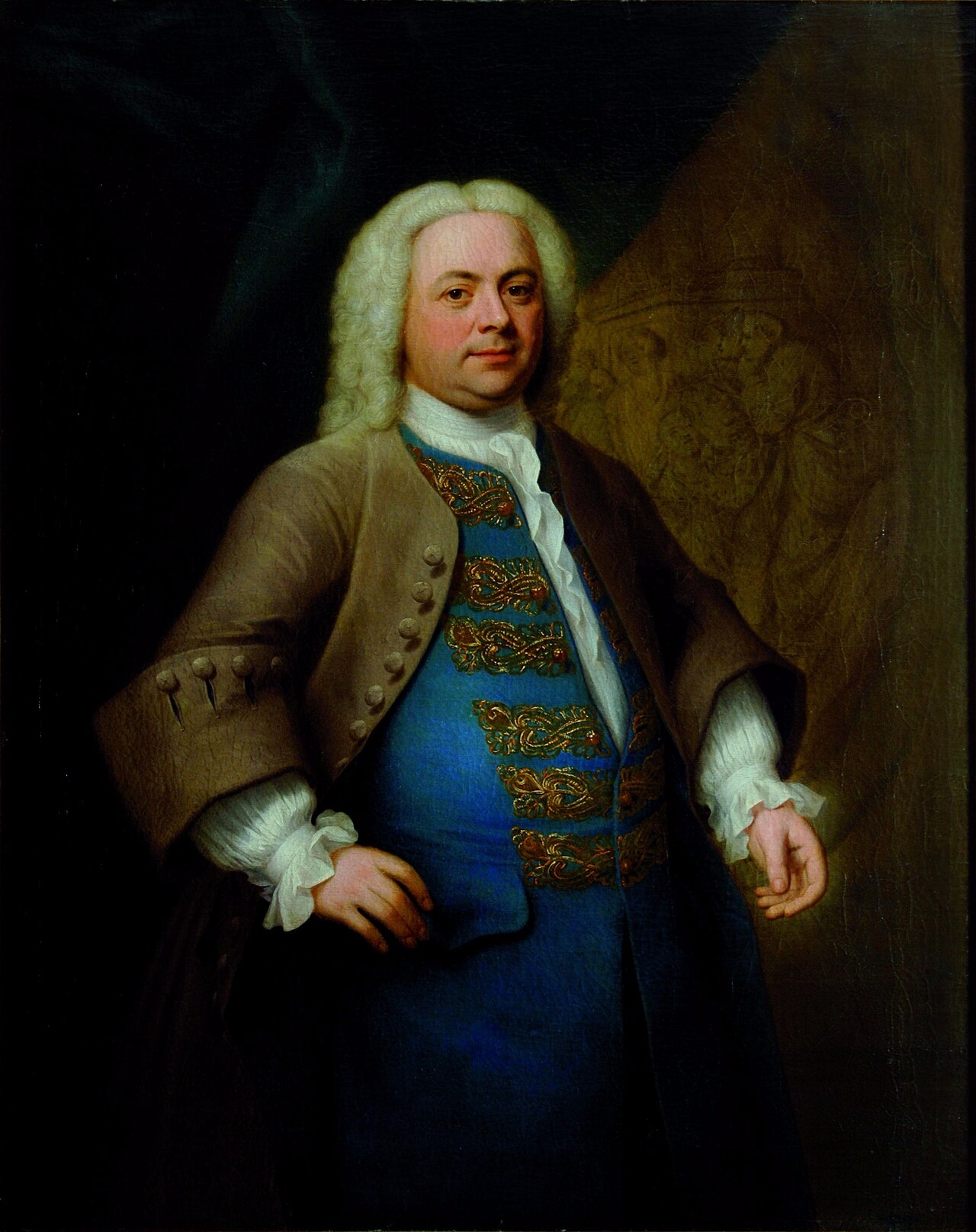 Portrait of Georg Friedrich Handel by John Theodore Heins